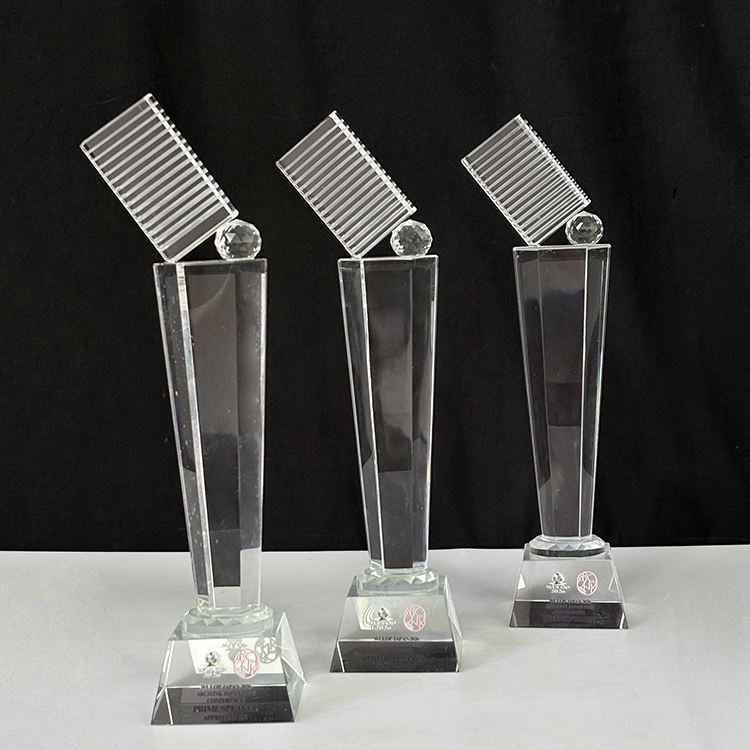 Personalized Crystal Microphone Award Trophy MH-LJ0688