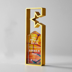 Five-pointed star-gold