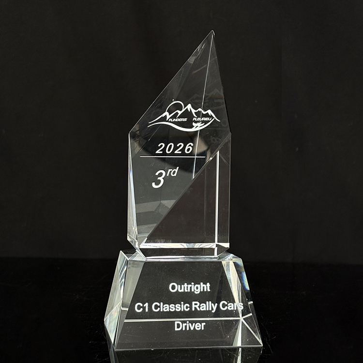 Diamond Shape Personalized Crystal Trophy MH-LJ0723