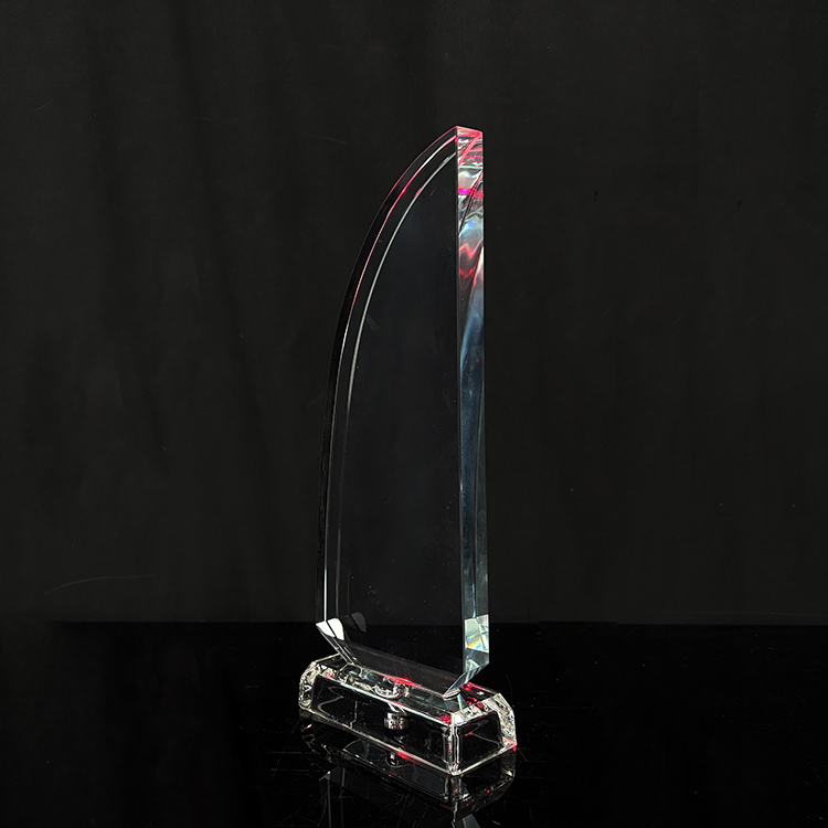 Blank Crystal Trophy with Light Base MH-LJ0701