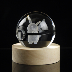 50mm ball wood base