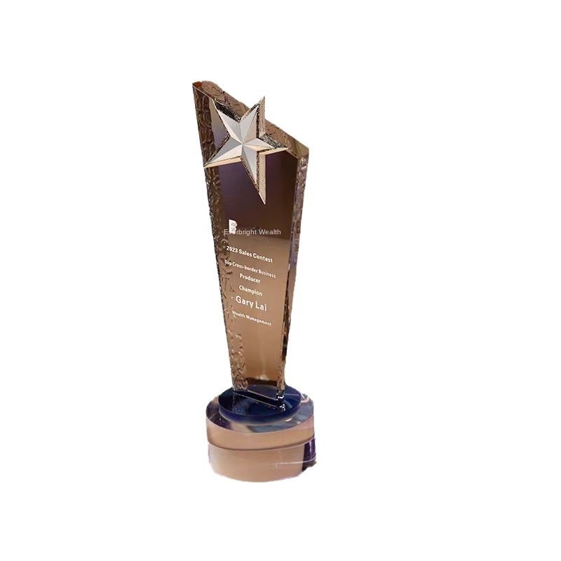 Customized Creative Glass Crystal Trophies Crystal Crafts Crystal Trophy
