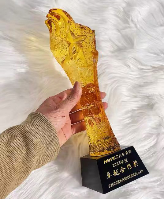 New Design Colored Star Tower Crystal Glass Awards Trophies MH-LJ0681