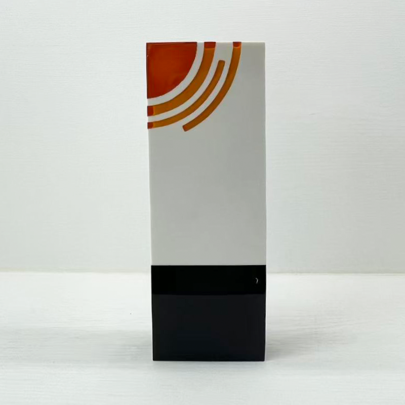 Factory Wholesale Custom Size logo Shape Medal Marble Color Style Crystal Trophy Medal