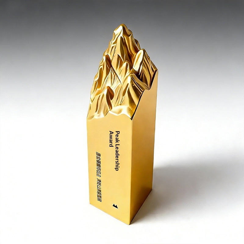 Customized Engraved Trophies Commend Outstanding Employees in the Company's Annual Meeting Competition