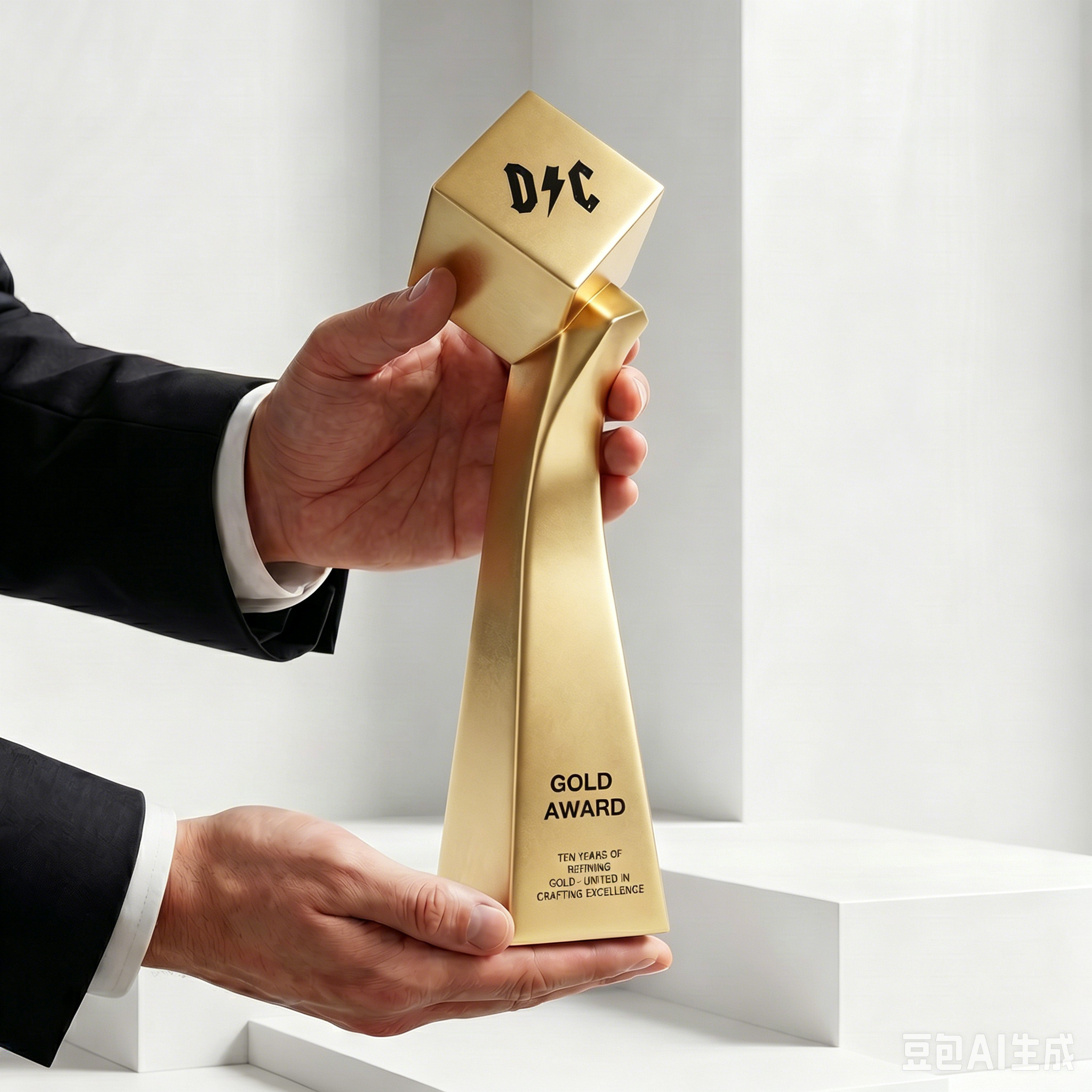 New Resin Trophy Customized Creative High End Engraved Gold Silver Copper Crown Asia Third Place Competition Award Souvenir