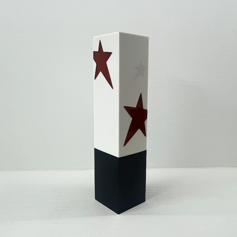 Factory Wholesale Custom Size logo Shape Medal Marble Star Style Crystal Trophy Medal