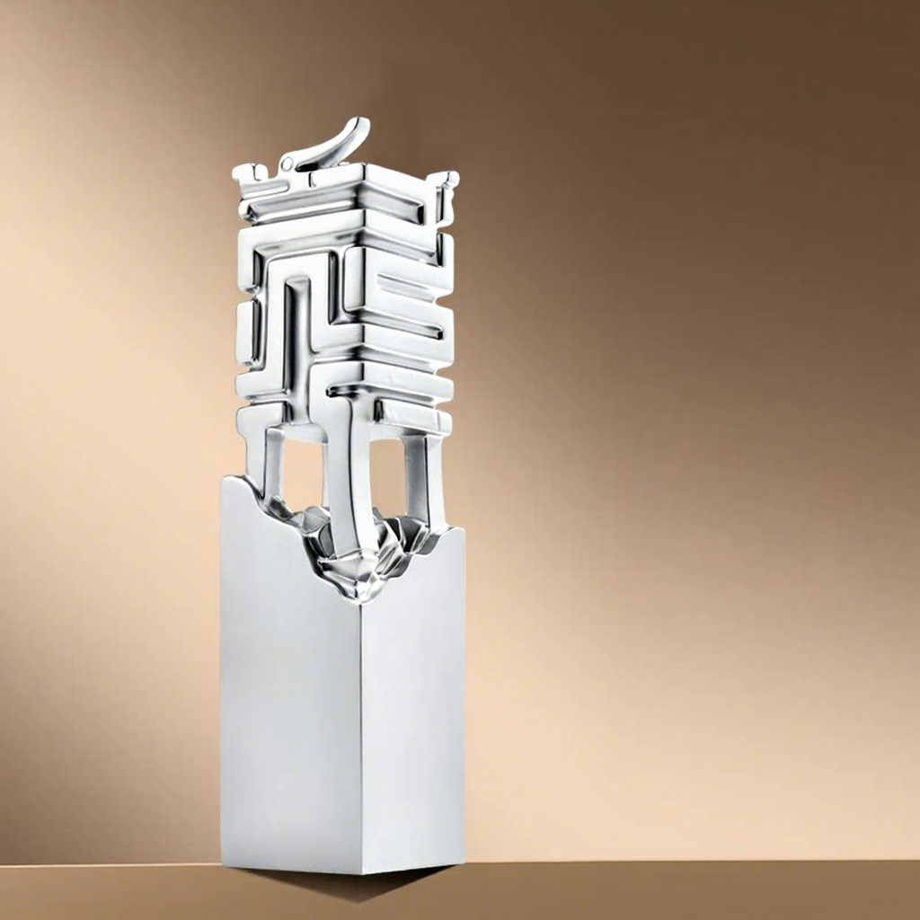 New Resin Trophy Customized Atmospheric Excellent Employee Annual Meeting Competition Engraved Award Plaque