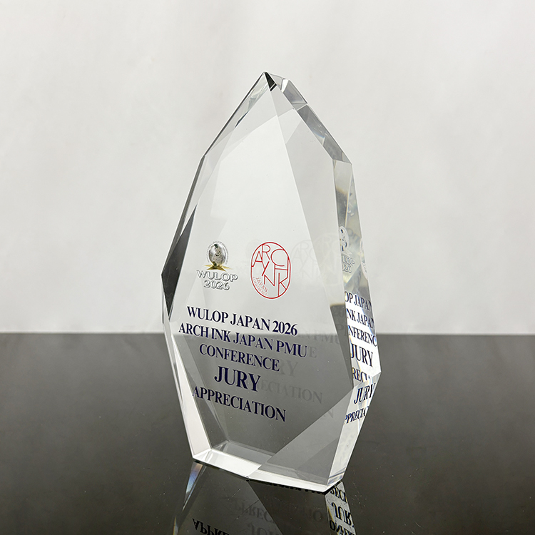 Personalized Crystal Peak Plaque Award Trophies MH-LJ0696