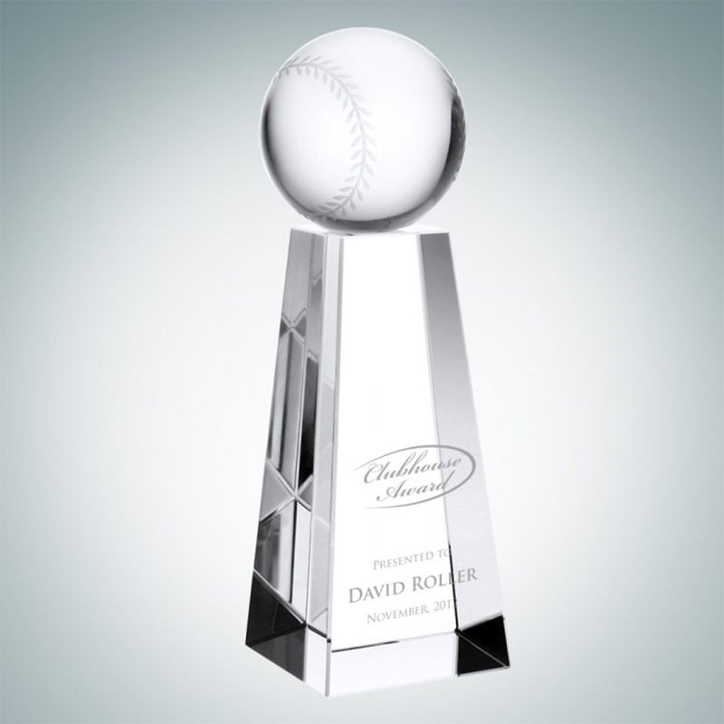 High Quality K9 Sublimation Crystal 3D Engraved Sports Trophies Cup Custom Tennis Football Awards for League Champion