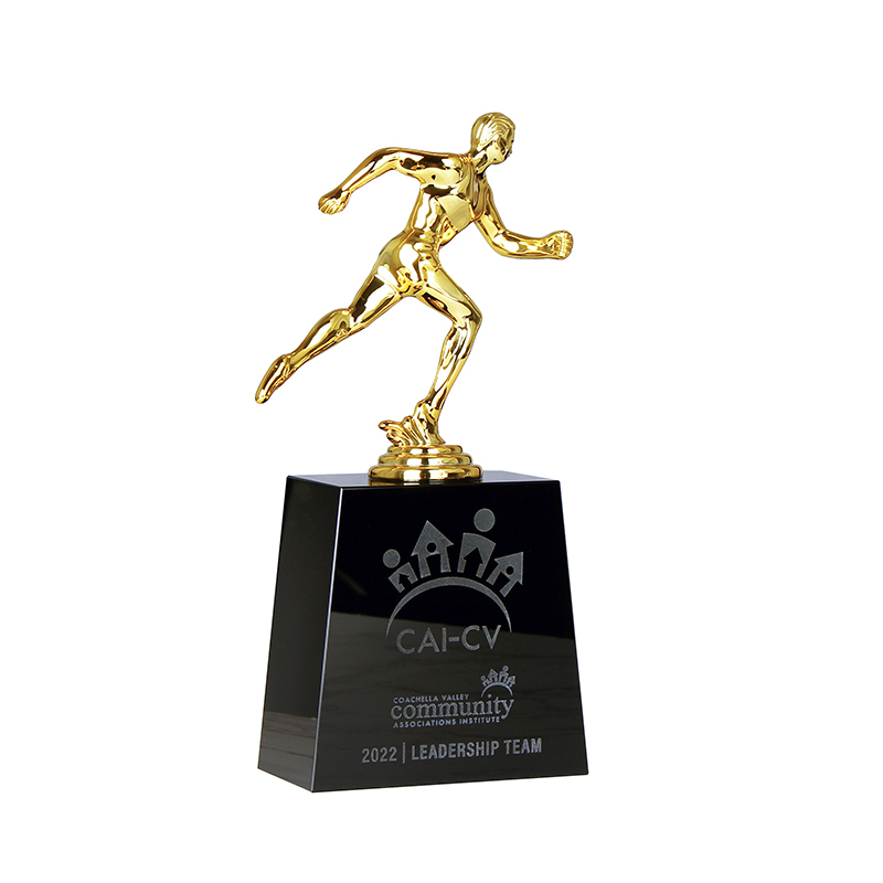 Professional Racing Metal Awards Personalized Running Bicycle Pingpang Crystal Winner Champion Gymnastics Trophy Awards