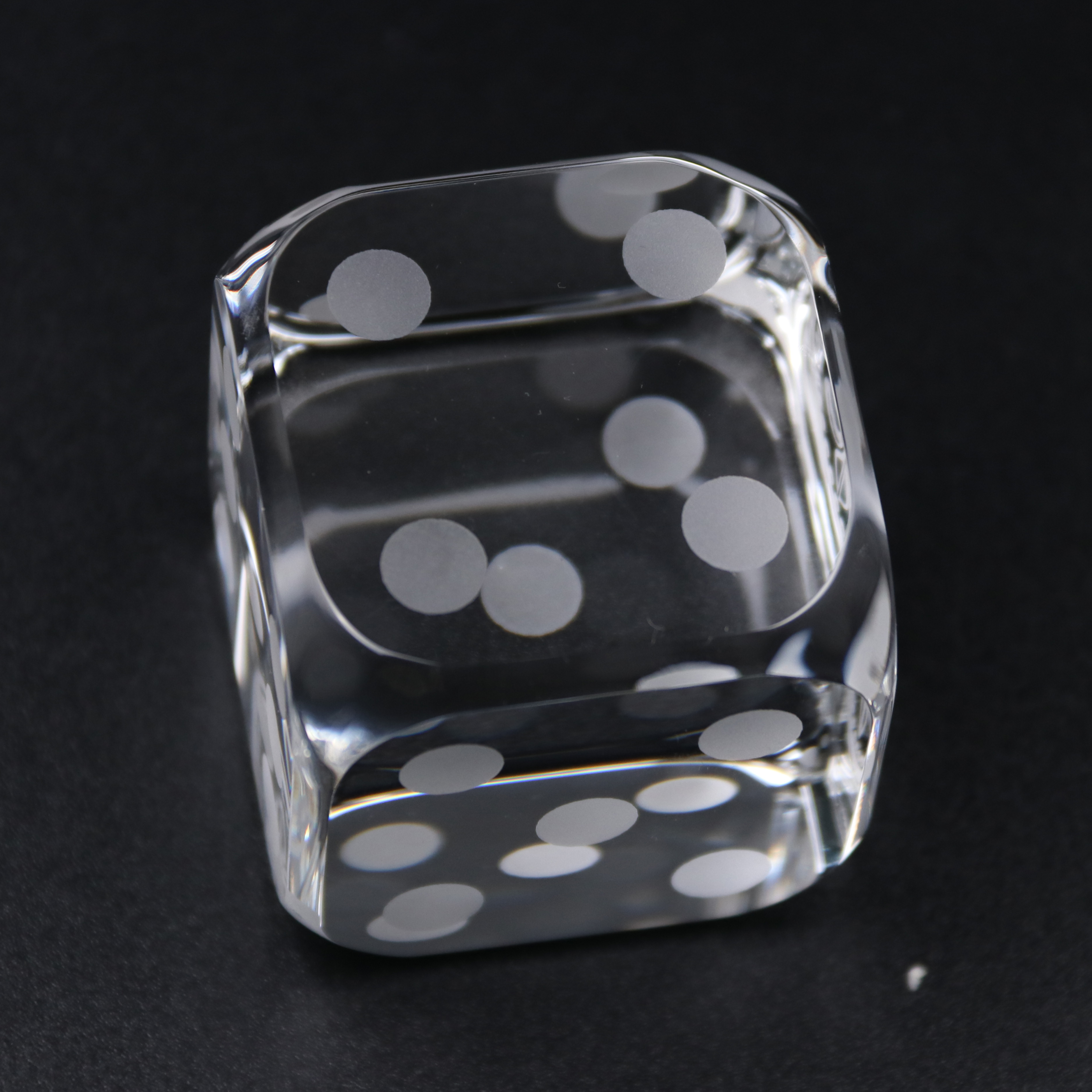 Luxury French Royal Crystal Dice Elegant Craft High Quality