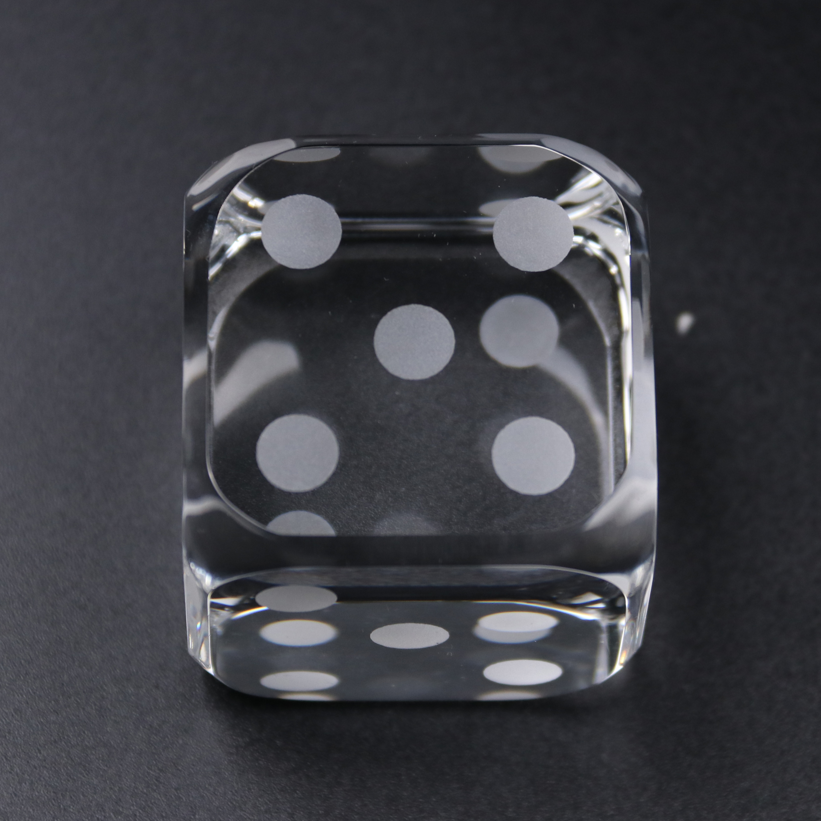 Luxury French Royal Crystal Dice Elegant Craft High Quality