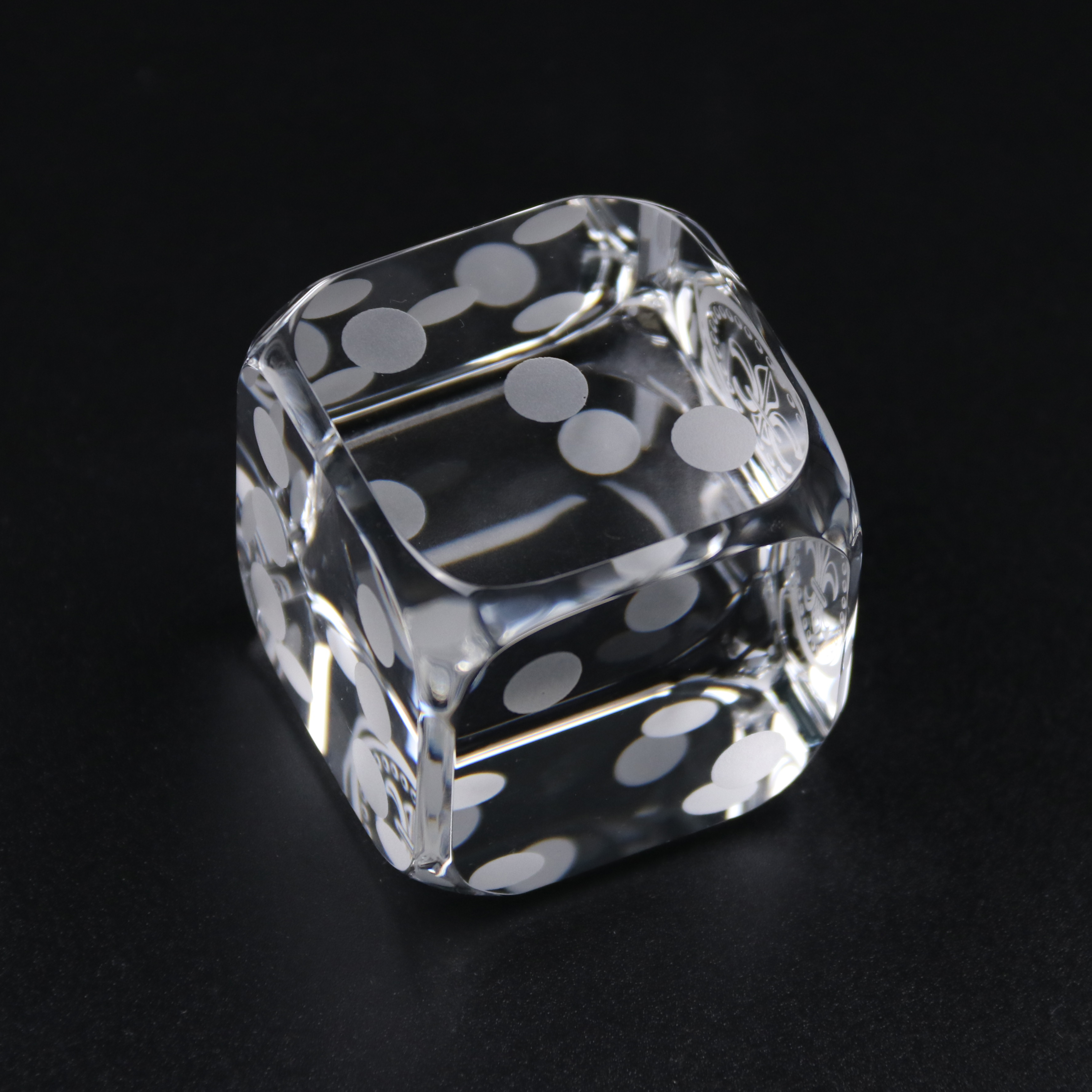 Luxury French Royal Crystal Dice Elegant Craft High Quality