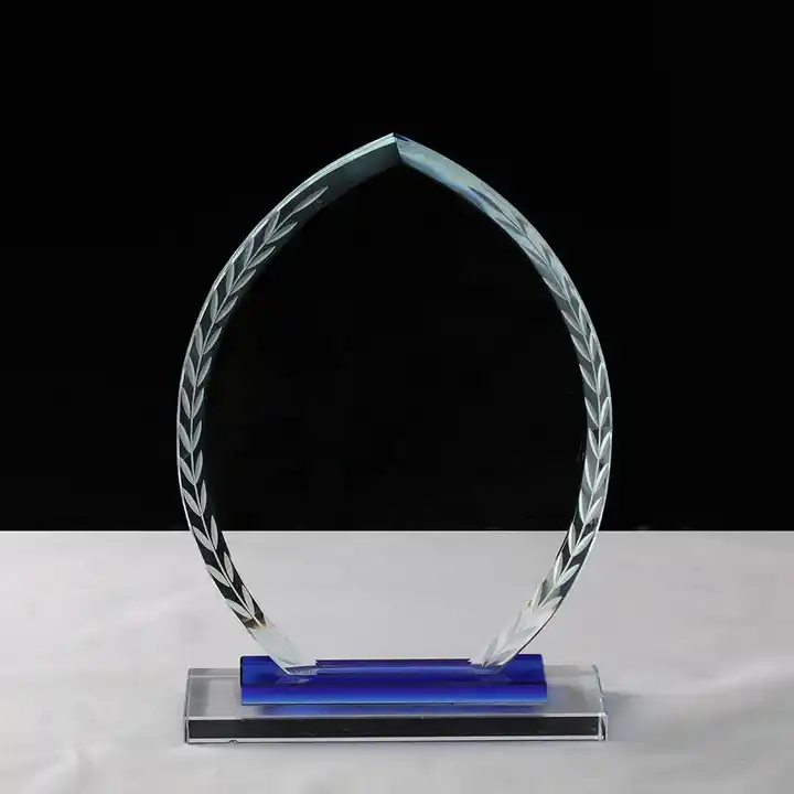 Wholesale High Quality K9 Blank Trophy with Beveled Edges for 3d Laser Engraving Features As Souvenirs Gift