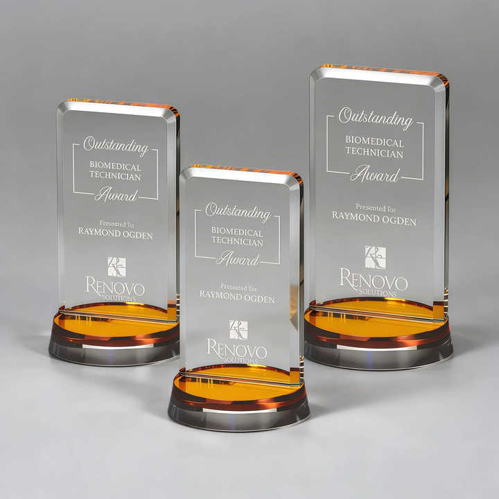 Noble Wholesale New Arrival Premium Crystal Plaque Trophy Award for Business Event Gift