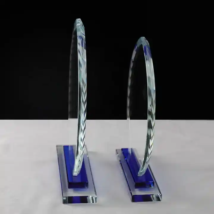 Wholesale High Quality K9 Blank Trophy with Beveled Edges for 3d Laser Engraving Features As Souvenirs Gift