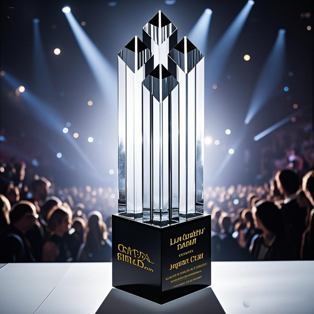 Noble Luxury Custom Leadership Trophy Crystal Allegiance Diamond Tower Award