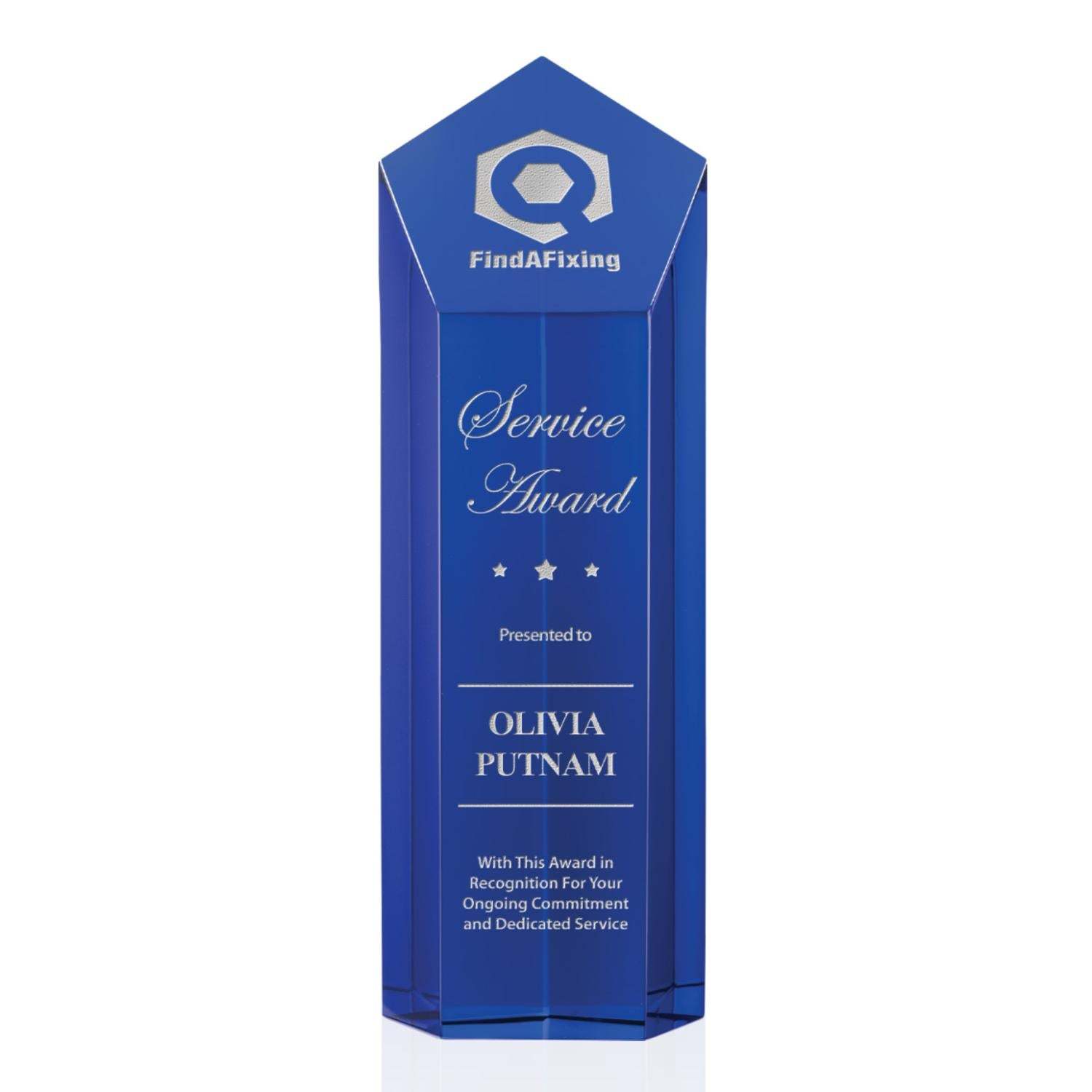 Noble Factory Wholesale Fashion Style Premium Crystal Achievement Trophy Award for Business Event Gift