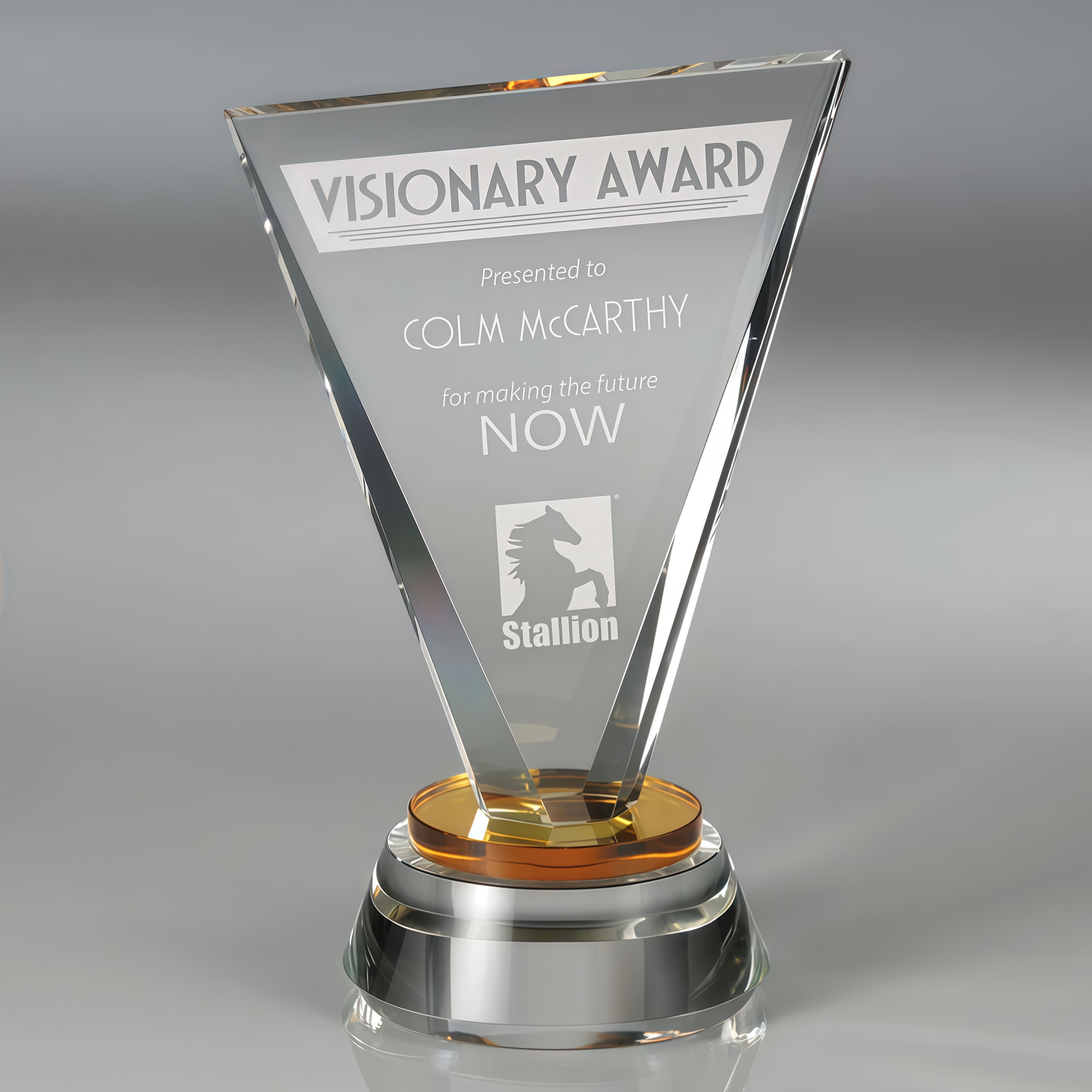 Top Ranking Custom Design Crystal Plaque Trophy for Business Gift Durable Promotion Award for Excellence