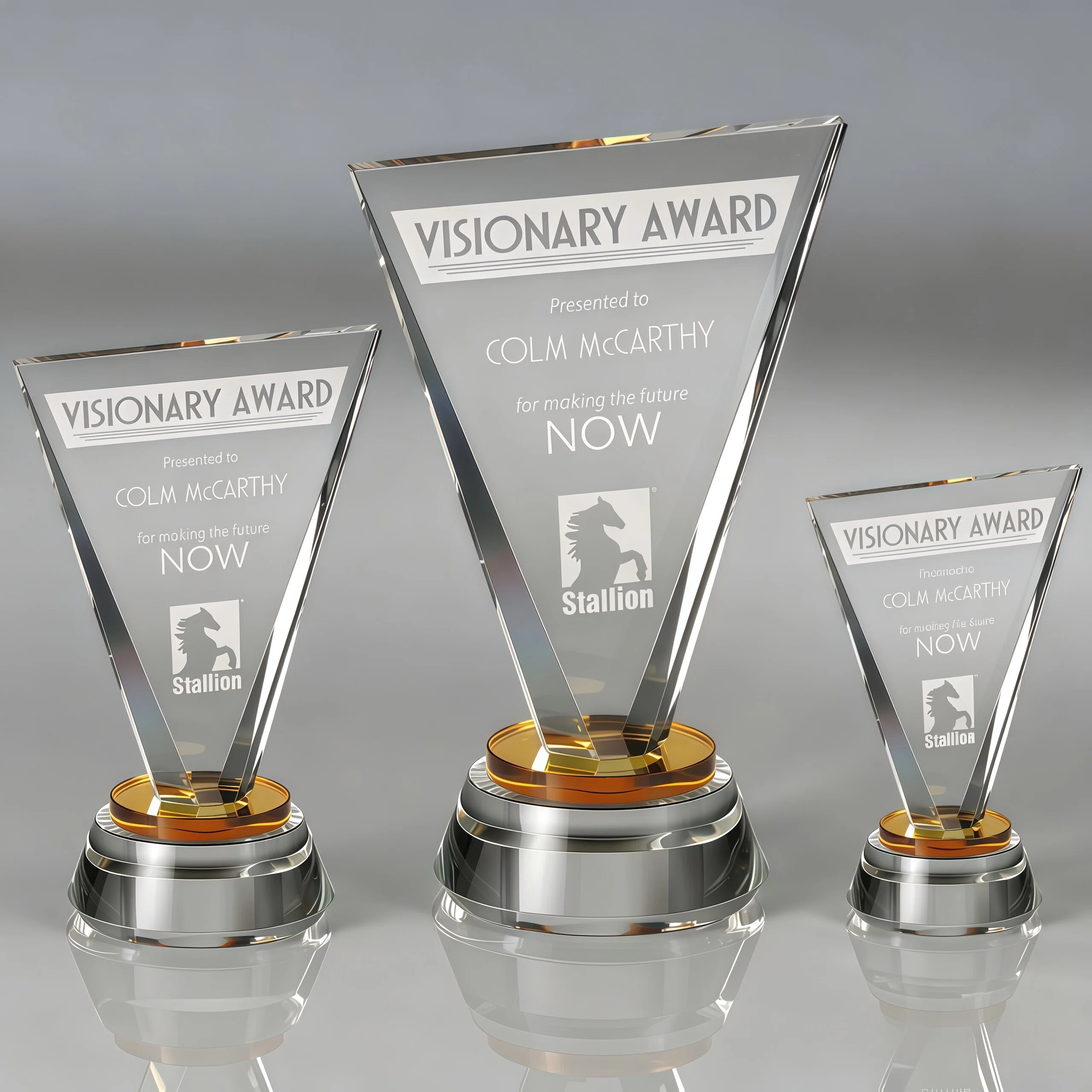 Top Ranking Custom Design Crystal Plaque Trophy for Business Gift Durable Promotion Award for Excellence