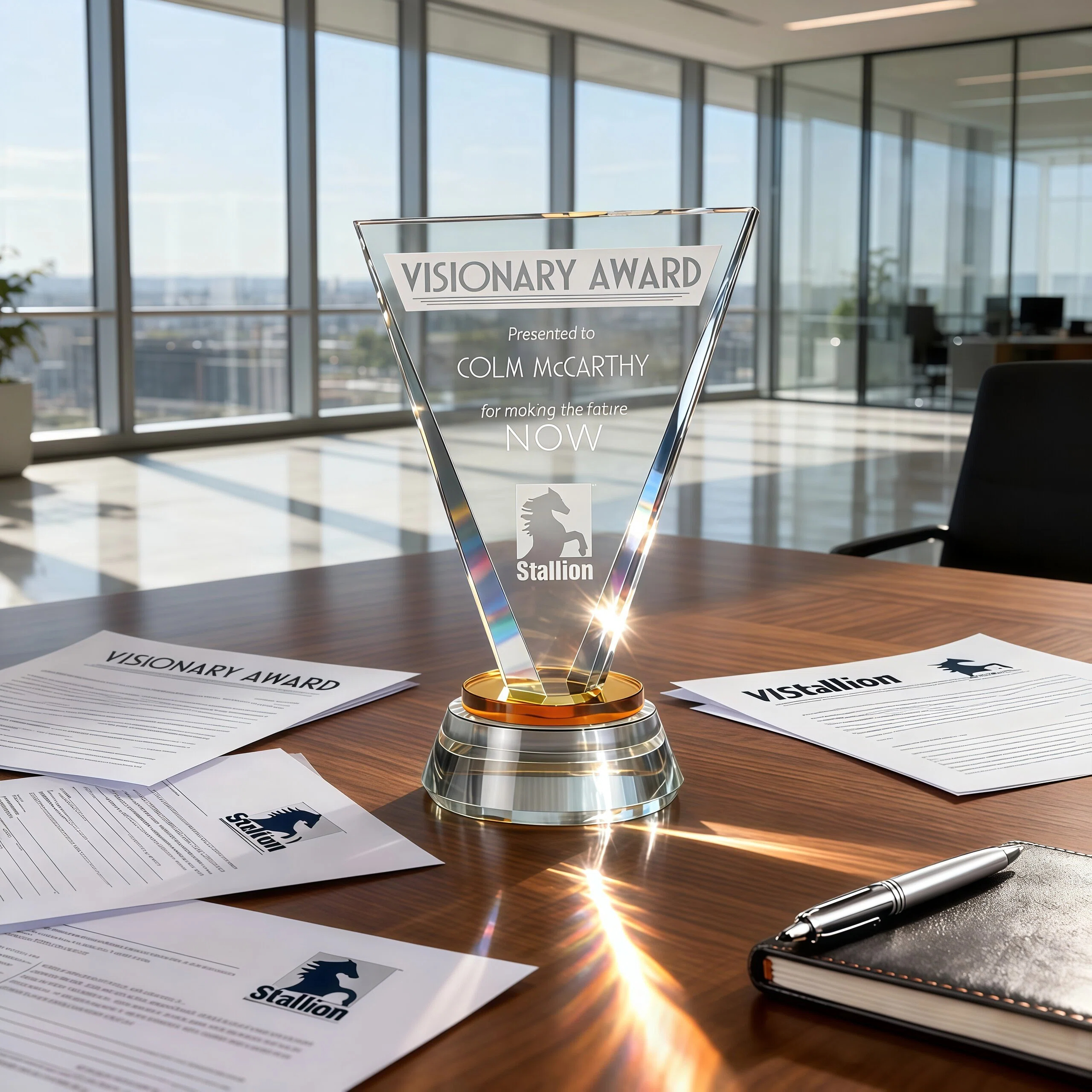 Top Ranking Custom Design Crystal Plaque Trophy for Business Gift Durable Promotion Award for Excellence