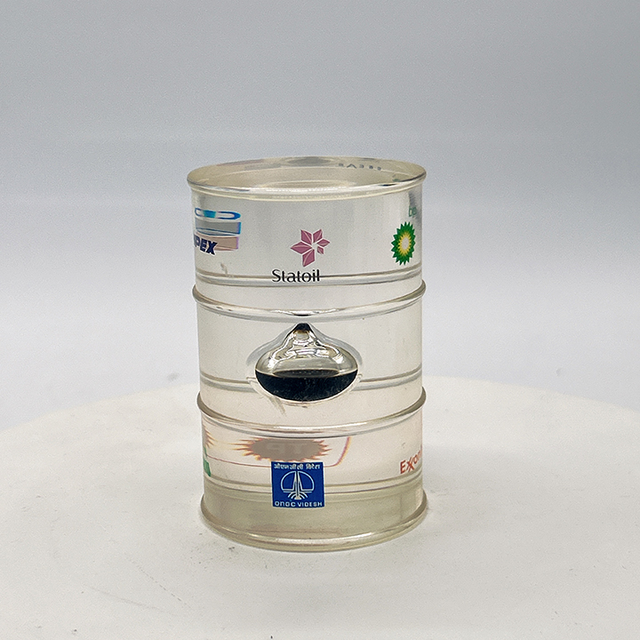 Custom Resin Crystal Oil Droplet Paperweight Crafts Arab Countries Handicrafts Oil Field Oil Company Souvenirs