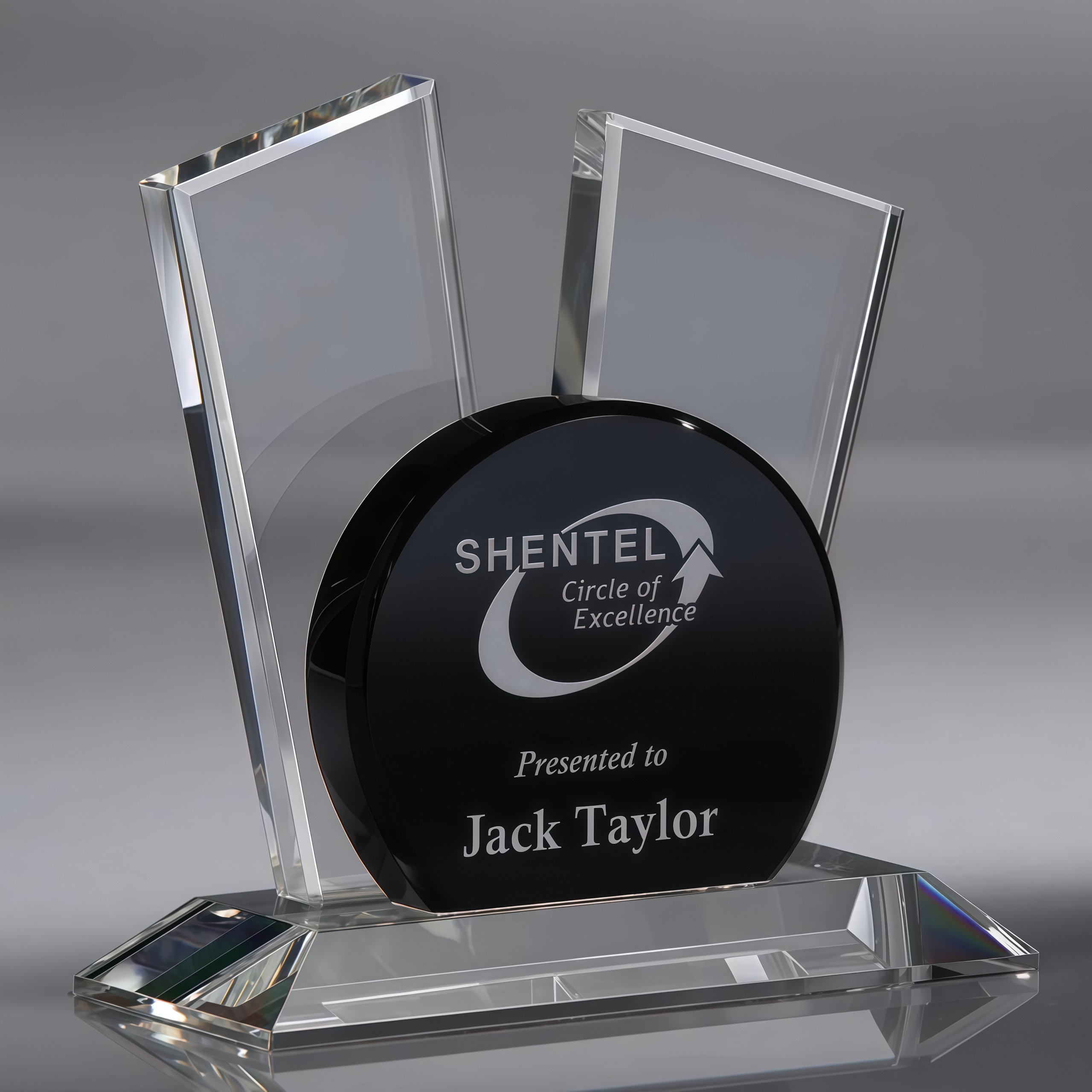 Top Ranking Factory Wholesale Handmade Crystal Achievement Trophy Award for Office Desk Decoration