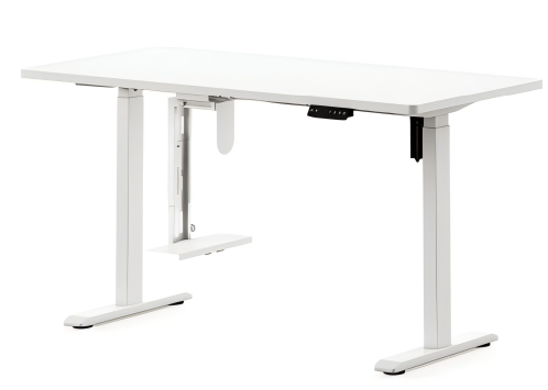 D2025 Single Motor 2-Stage Rectangular Tube Desk Frame,Royal Source,D2025 Single Motor 2-Stage Rectangular Tube Desk Frame