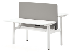 GS2075 Four-Motor 2-Stage Round Tube Dual Station Desk Frame,Royal Source,GS2075 Four-Motor 2-Stage Round Tube Dual Station Desk Frame
