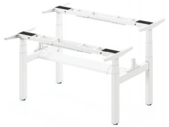GS3011 Four-Motor 3-Stage Rectangular Tube Dual Station Desk Frame,Royal Source,GS3011 Four-Motor 3-Stage Rectangular Tube Dual Station Desk Frame
