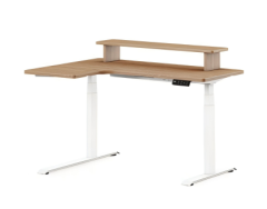 S3060L Dual Motor 3-Stage Extended Rectangular Tube Desk Frame,Royal Source,S3060L Dual Motor 3-Stage Extended Rectangular Tube Desk Frame