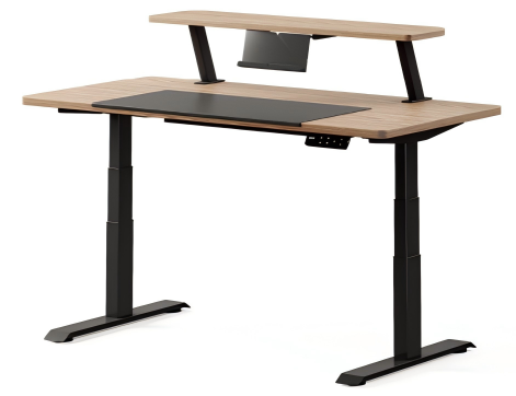 S3072 Dual Motor 3-Stage Rectangular Tube Desk Frame,Royal Source,S3072 Dual Motor 3-Stage Rectangular Tube Desk Frame