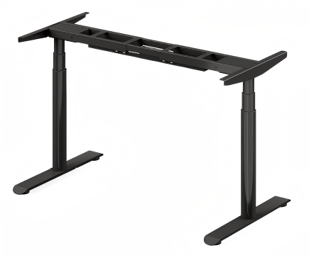 S3073 Dual Motor 3-Stage Round Tube Desk Frame,Royal Source,S3073 Dual Motor 3-Stage Round Tube Desk Frame