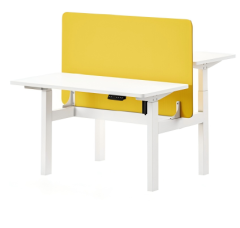 GD2038 Dual Motor 2-Stage Rectangular Tube Dual Station Desk Frame,Royal Source,GD2038 Dual Motor 2-Stage Rectangular Tube Dual Station Desk Frame