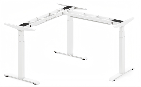 S3039 Triple Motor 3-Stage Rectangular Tube Desk Frame,Royal Source,S3039 Triple Motor 3-Stage Rectangular Tube Desk Frame