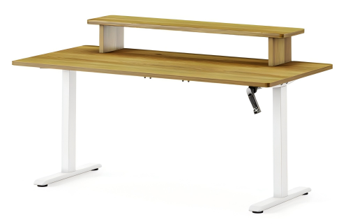Y2067 Manual Crank 2-Stage Rectangular Tube Desk Frame,Royal Source,Y2067 Manual Crank 2-Stage Rectangular Tube Desk Frame