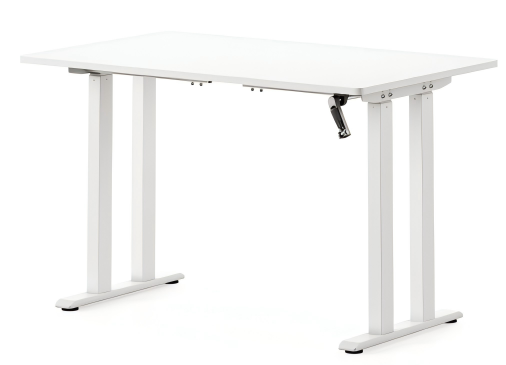 Y2070 Manual Crank 2-Stage Rectangular Tube Desk Frame,Royal Source,Y2070 Manual Crank 2-Stage Rectangular Tube Desk Frame