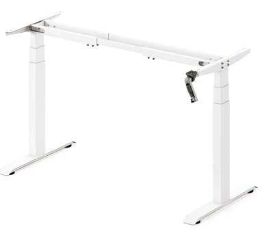 Y3027 Manual Crank 3-Stage Rectangular Tube Desk Frame,Royal Source,Y3027 Manual Crank 3-Stage Rectangular Tube Desk Frame