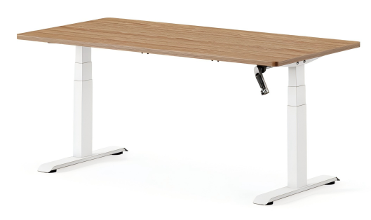 Y3028 Manual Crank 3-Stage Rectangular Tube Desk Frame,Royal Source,Y3028 Manual Crank 3-Stage Rectangular Tube Desk Frame