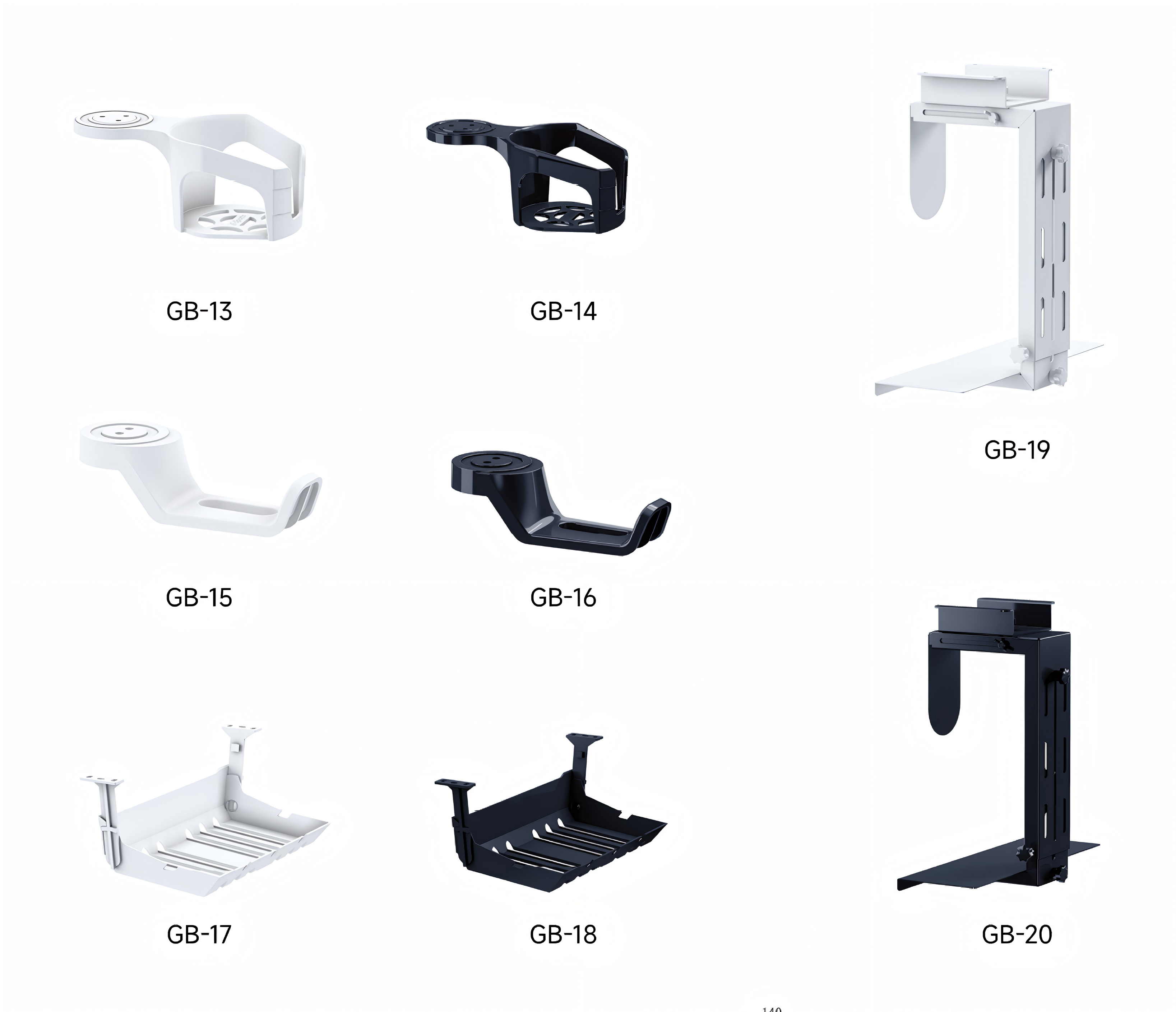 ZJ-001 CPU Holder Bracket For All Height Adjustable Desk Frames,Royal Source,ZJ-001 CPU Holder Bracket For All Height Adjustable Desk Frames
