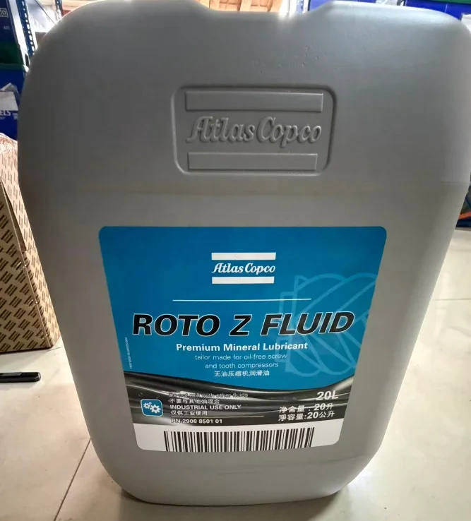 2908850101 Roto-z Fluid AtlasCopco Screw Air Compressor Lubricating Oil 20L Light Yellow 2908 8501 01,Xi'an Oukesi Machinery Equipment Co.,Ltd,2908850101 Roto-z Fluid AtlasCopco Screw Air Compressor Lubricating Oil 20L Light Yellow 2908 8501 01-Xi'an Oukesi Machinery Equipment Co.,Ltd