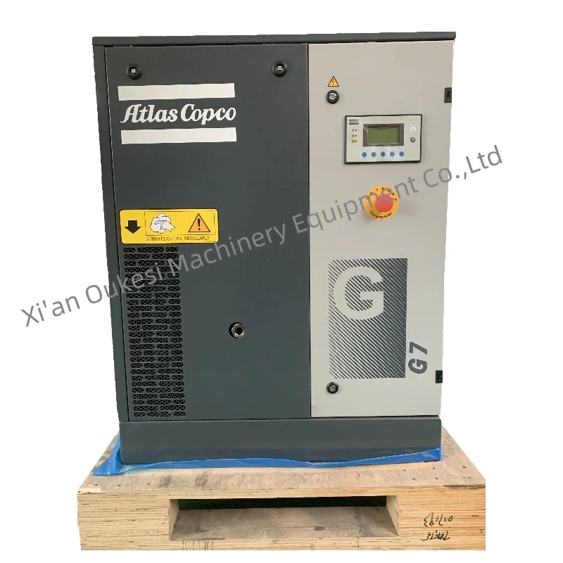 ATLASCOPCO Oil-Injected Rotary Screw Compressor G7 G11 G15 G18 G22 G30 G37 G45 G55 G75 G2-380V AC Power Engine Motor Core Air,Xi'an Oukesi Machinery Equipment Co.,Ltd,ATLASCOPCO Oil-Injected Rotary Screw Compressor G7 G11 G15 G18 G22 G30 G37 G45 G55 G75 G2-380V AC Power Engine Motor Core Air-Xi'an Oukesi Machinery Equipment Co.,Ltd