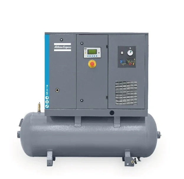 Atlas Copco G5 Oil-injected Rotary Screw Air Compressor 5.5kW 7.5HP FF Full Feature with Tank Industrial Grade,Xi'an Oukesi Machinery Equipment Co.,Ltd,Atlas Copco G5 Oil-injected Rotary Screw Air Compressor 5.5kW 7.5HP FF Full Feature with Tank Industrial Grade-Xi'an Oukesi Machinery Equipment Co.,Ltd
