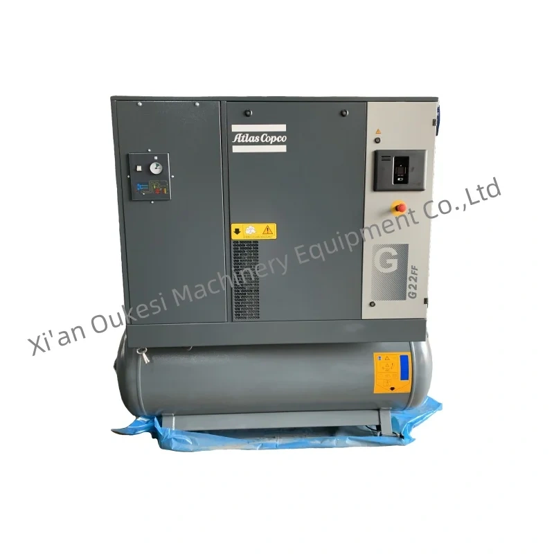 Atlas G22FF GA22FF 22KW 30HP full performance screw air compressor, with VSD and core motor components,Xi'an Oukesi Machinery Equipment Co.,Ltd,Atlas G22FF GA22FF 22KW 30HP full performance screw air compressor, with VSD and core motor components-Xi'an Oukesi Machinery Equipment Co.,Ltd