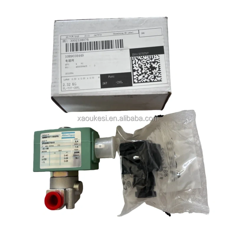 AtlasCopco Metal Air Compressor Maintenance Kit-Electronic Drain Valve 2906096400 for GA Series,Xi'an Oukesi Machinery Equipment Co.,Ltd,AtlasCopco Metal Air Compressor Maintenance Kit-Electronic Drain Valve 2906096400 for GA Series-Xi'an Oukesi Machinery Equipment Co.,Ltd