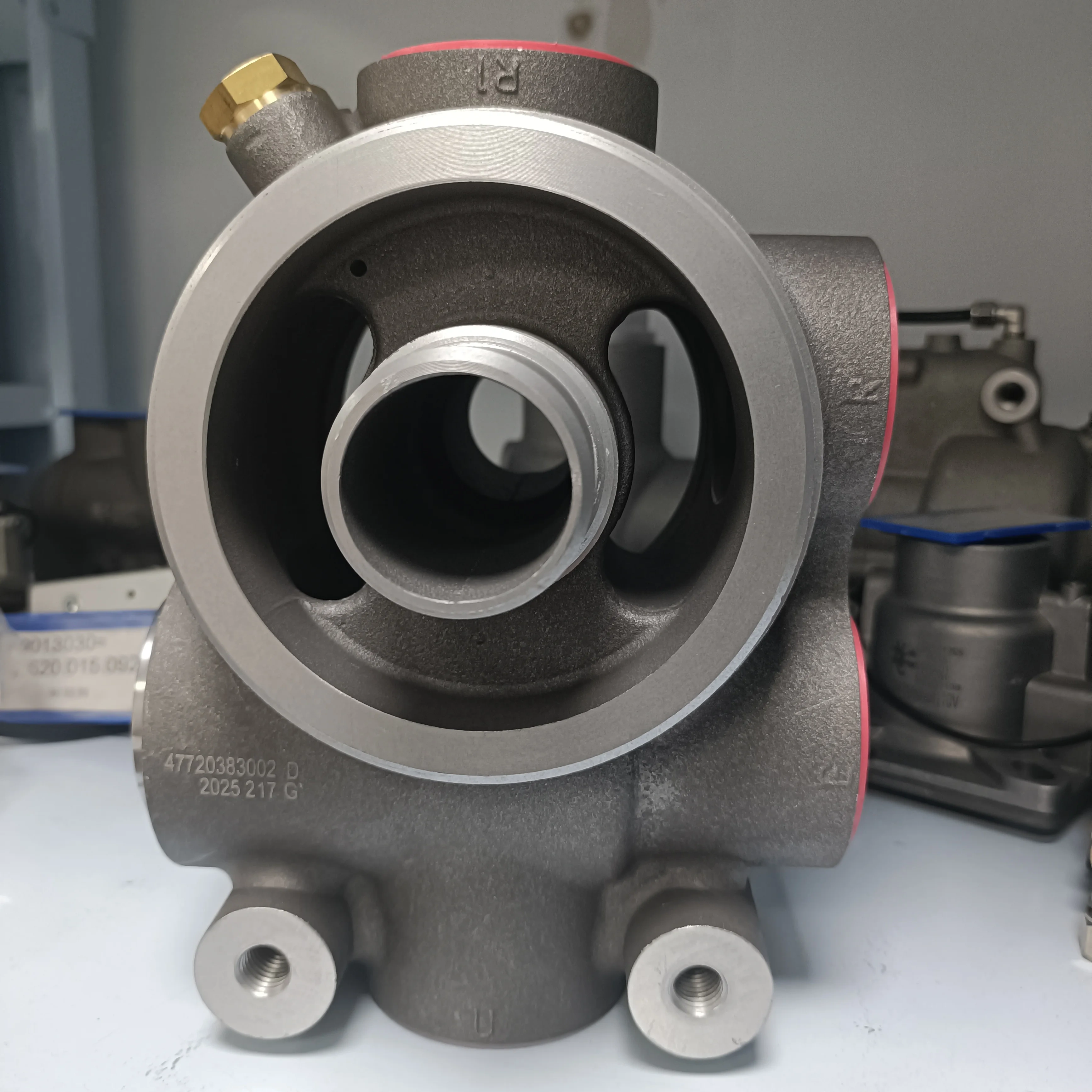 Ingersoll Rand Air Compressor Part 47720383002-Thermostatic Valve Temperature Control Valve 83C Metal,Xi'an Oukesi Machinery Equipment Co.,Ltd,Ingersoll Rand Air Compressor Part 47720383002-Thermostatic Valve Temperature Control Valve 83C Metal-Xi'an Oukesi Machinery Equipment Co.,Ltd