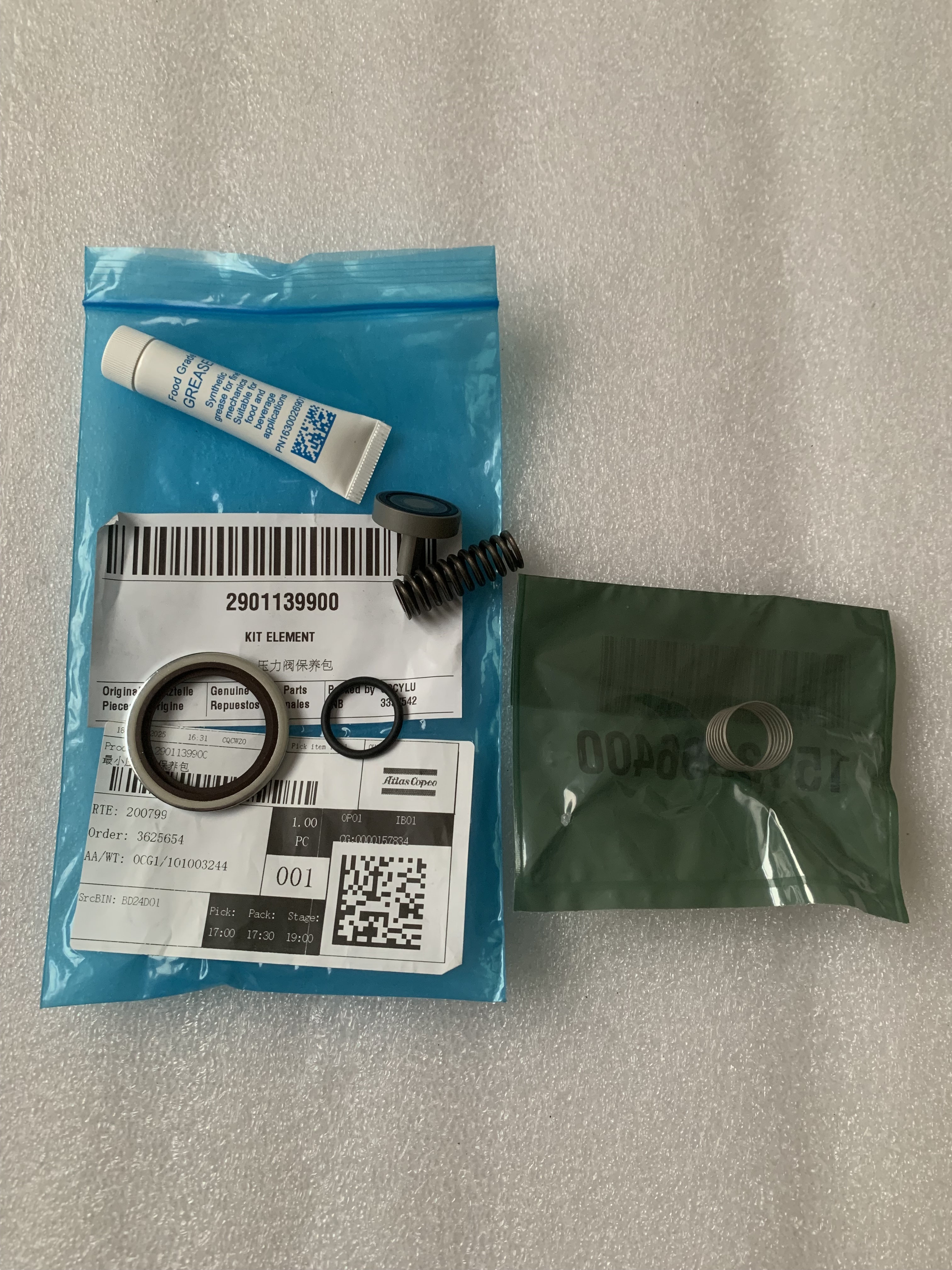 Minimum Pressure Valve Kit 2901139900 Fit for Atlas Copco Air Compressor Repair Parts MPV Kit GA5 GA7 GA11,Xi'an Oukesi Machinery Equipment Co.,Ltd,Minimum Pressure Valve Kit 2901139900 Fit for Atlas Copco Air Compressor Repair Parts MPV Kit GA5 GA7 GA11
