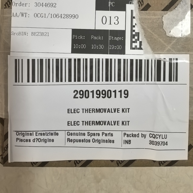 Atlas Copco Elec Thermovalve Kit 2901990119 Genuine OEM Electric Thermostatic Valve Kit for GHS 3800 4600 5400 VSD Vacuum Pump,Xi'an Oukesi Machinery Equipment Co.,Ltd,Atlas Copco Elec Thermovalve Kit 2901990119 Genuine OEM Electric Thermostatic Valve Kit for GHS 3800 4600 5400 VSD Vacuum Pump