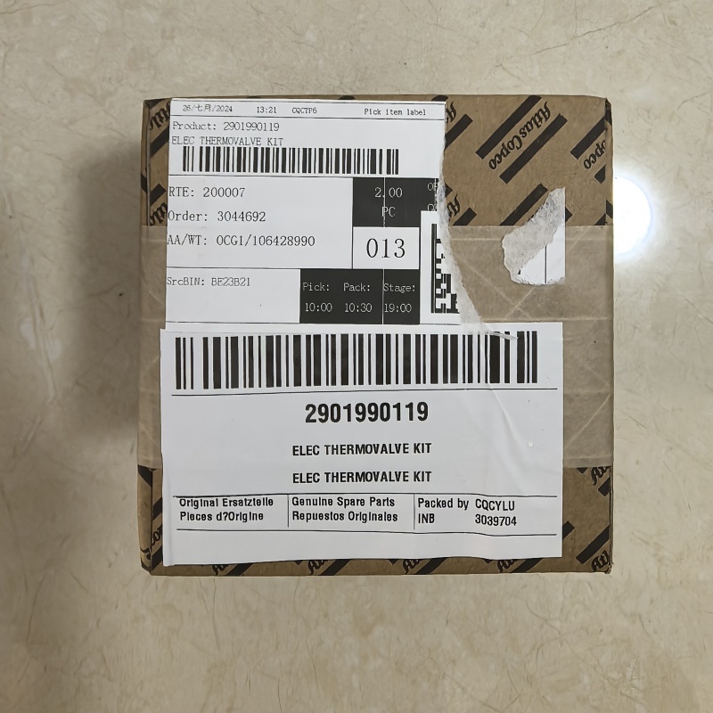 Atlas Copco Elec Thermovalve Kit 2901990119 Genuine OEM Electric Thermostatic Valve Kit for GHS 3800 4600 5400 VSD Vacuum Pump,Xi'an Oukesi Machinery Equipment Co.,Ltd,Atlas Copco Elec Thermovalve Kit 2901990119 Genuine OEM Electric Thermostatic Valve Kit for GHS 3800 4600 5400 VSD Vacuum Pump